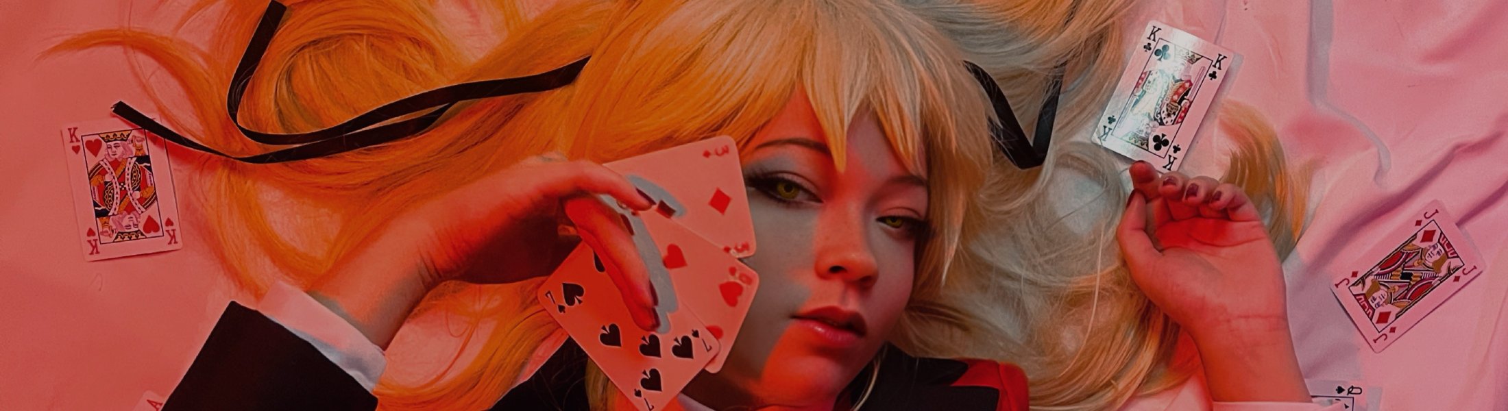 Mary Banner with Cards